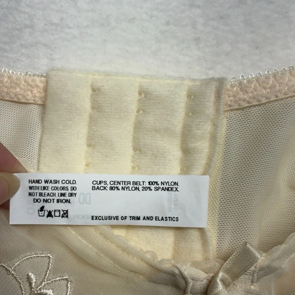 Flower Bali® Underwire Bra - 0180 38 DD Nude Ivory Cream - Picture 3 of 6